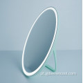 Espelho Oval 6000K LED Desktop Mirror